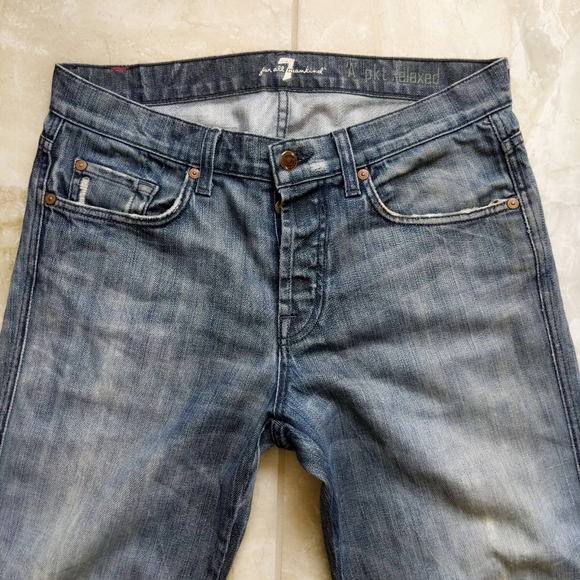 7 for All Mankind A Pocket Relaxed Jean W30 L29 - Picture 4 of 8